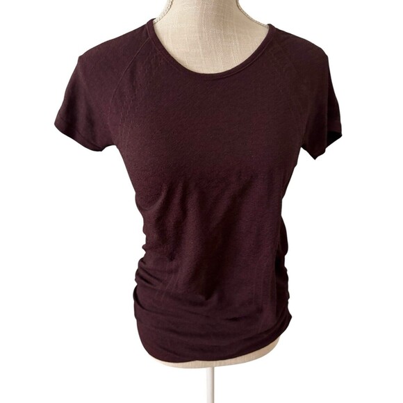 Athleta Women's Short Sleeve Tee - Dark Purple - Picture 1 of 6